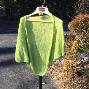 Open Front Spring Green Wrap